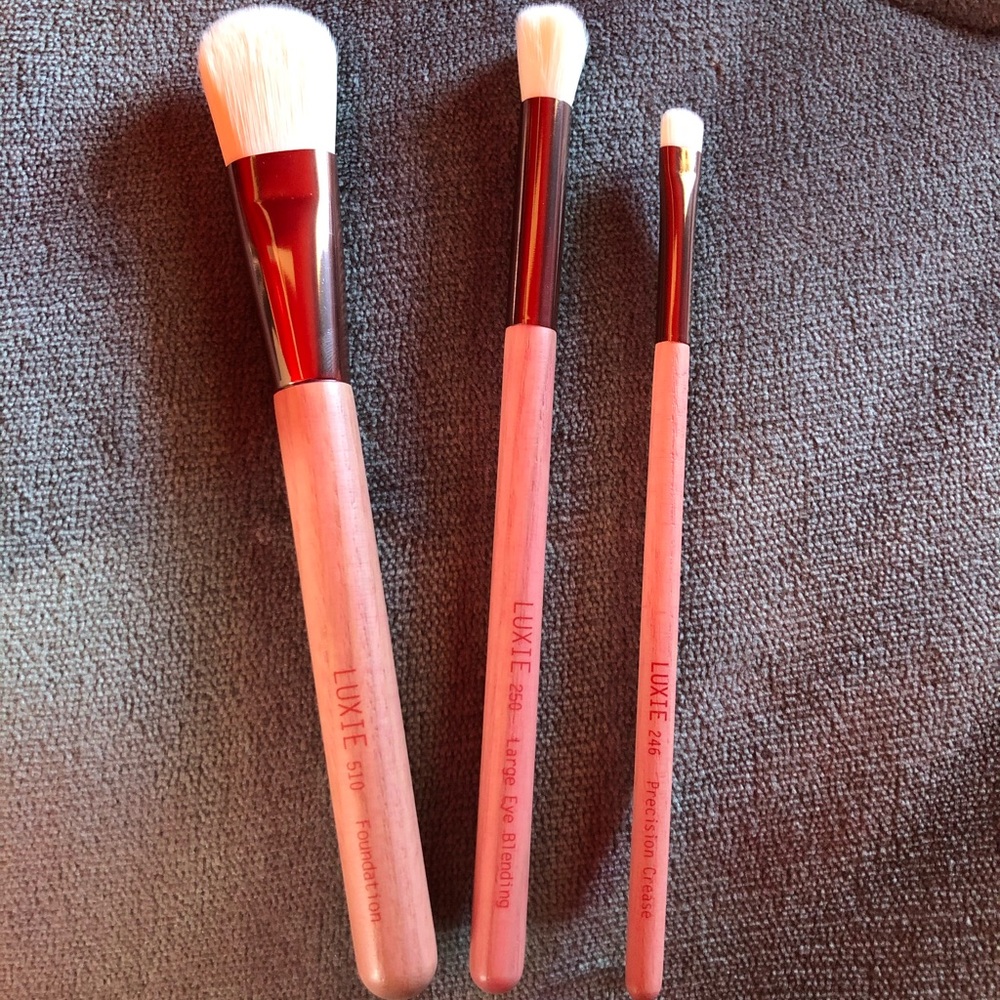 LUXIE Gaea 3 Piece Brush Set